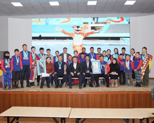 Хөвсгөл аймгийн баг тамирчид “Монголын хүүхдийн спортын өвлийн VII наадам”-д багийн дүнгээр тэргүүн байр эзэллээ