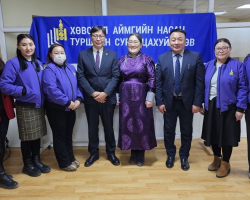БОЛОВСРОЛЫН САЙД П.НАРАНБАЯР ХӨВСГӨЛ АЙМГИЙН “НАСАН ТУРШИЙН СУРАЛЦАХУЙН ТӨВ”- ИЙН ҮЙЛ АЖИЛЛАГААТАЙ ТАНИЛЦЛАА.