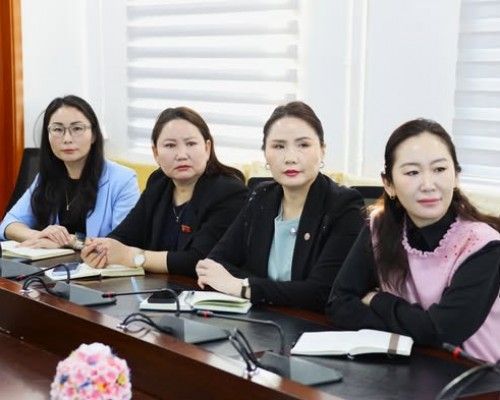 “ОЛОН НИЙТИЙН БИЗНЕС ХӨГЖЛИЙН ТӨВ”-ИЙН БАРИЛГЫН ЗУРАГ ТӨСӨВТЭЙ ТАНИЛЦЛАА.