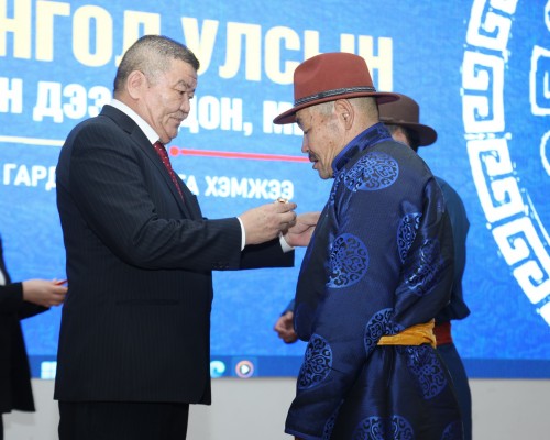 ТӨРИЙН ДЭЭД ОДОН, МЕДАЛЬ ГАРДУУЛЛАА.