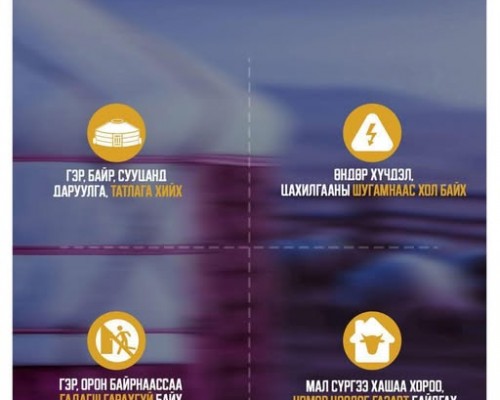 Хүчтэй цасан болон шороон шуурганаас урьдчилан сэргийлэх зөвлөмж