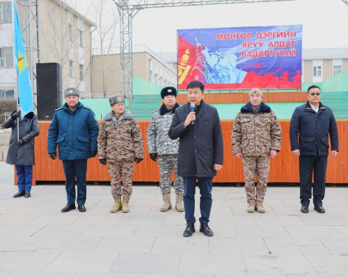 ХОЙД БҮСИЙН “МАРШ-ТУСГАЙ БЭЛТГЭЛ”-ИЙН ТЭМЦЭЭНД ХӨВСГӨЛ АЙМГИЙН БАГ ТАМИРЧИД ОРОЛЦОХООР МОРДЛОО